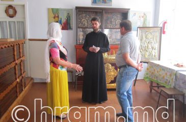 Глава Вулканештского района посетила строящийся храм в селе Чишмикиой